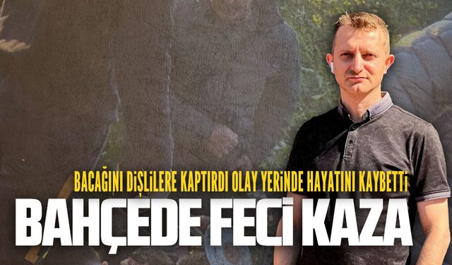 Karasu’da korkunç kaza: Bacağını patpata kaptırdı, kurtarılamadı