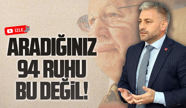 Murat Ali Aksoy: Aradığınız 94 ruhu bu değil