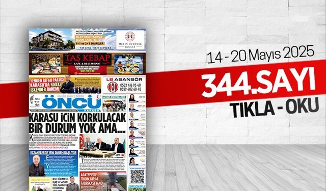 Öncü Karasu Gazetesi 344.sayı