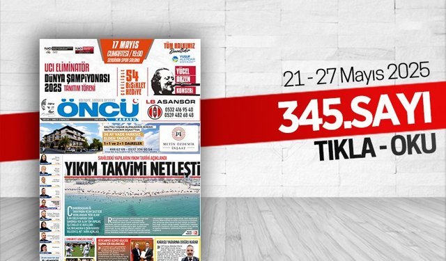 Öncü Karasu Gazetesi 345.sayı