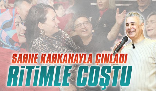 Karasu’da Savaş Saygılı'nın mizahı, ritim ekibinin gösterisi yoğun ilgi gördü
