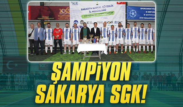 Sosyal Güvenlik Haftası Turnuvası'nda kupayı Sakarya kazandı