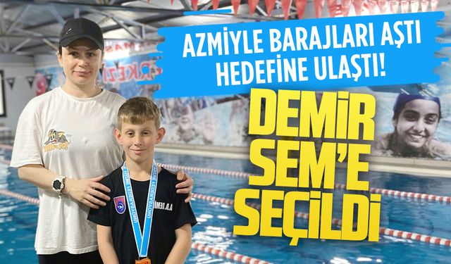 Tuğba Balcıoğlu’nun sporcusu Ahmet Alp Demir SEM’e seçildi