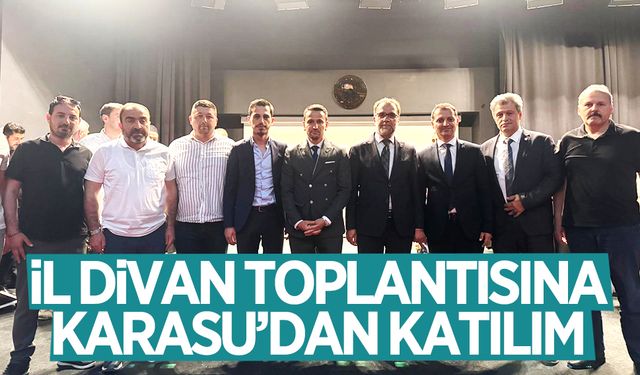 YRP İl Divan Toplantısı’na Karasu’dan katılım