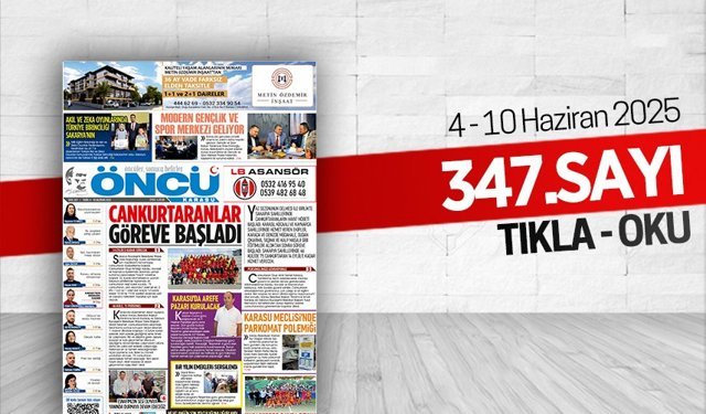Öncü Karasu Gazetesi 347.sayı