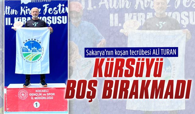 Büyükşehir’in sporcusu Karasulu Milli Atlet Ali Turan’dan bir şampiyonluk daha
