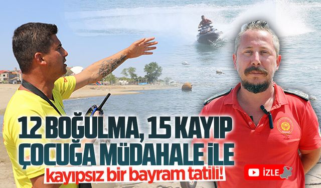 Sakarya sahilleri, Kurban Bayramı tatilini kayıpsız atlattı