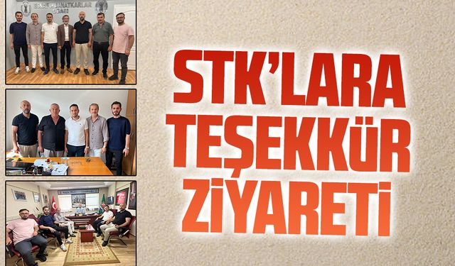 Yeniden Refah’tan STK’lara teşekkür ziyareti