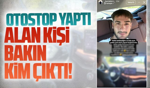 Başkan Yusuf Alemdar, Karasu’da otostop yapan genci aracına aldı