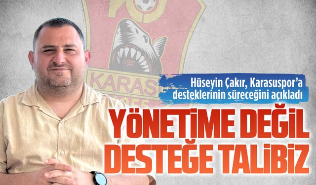 KARSAŞ’tan Karasuspor’a destek devam edecek