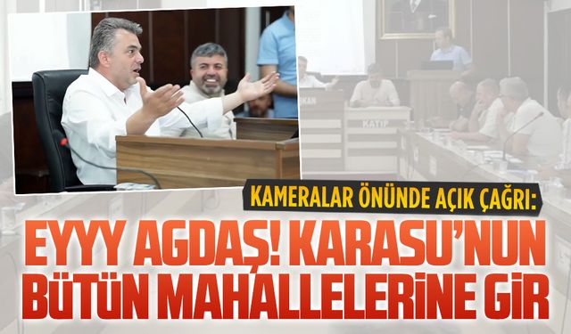 İshak Sarı, AGDAŞ’a böyle çağrıda bulundu