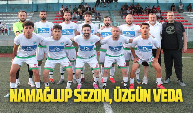 Namağlup sezon, üzgün veda