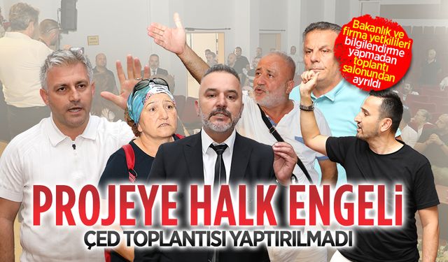 Karasu Limanı genişleme projesi ÇED toplantısına halk engeli