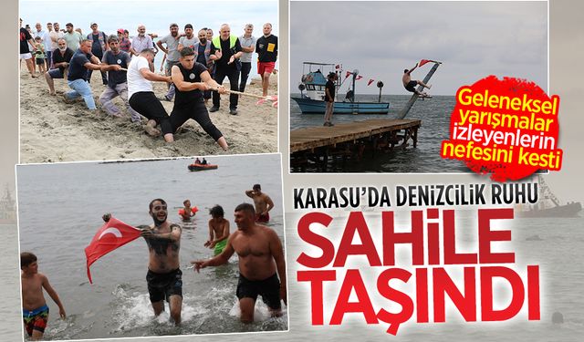 Kabotaj Bayramı kutlamaları Karasu sahilinde devam etti