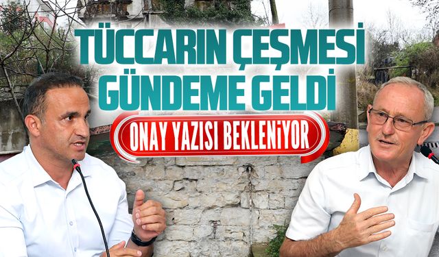 Tüccarın Çeşmesi mecliste gündeme geldi