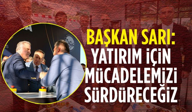 Başkan Sarı’dan Gençlik ve Spor Merkezi Projesi için kararlılık mesajı