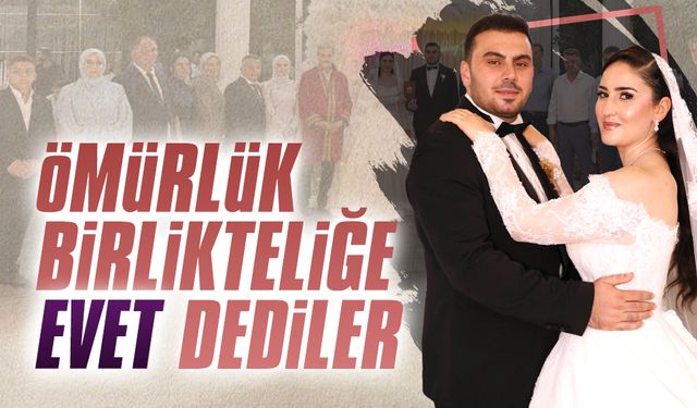 Faruk ve Duyguay ömürlük birlikteliğe evet dediler
