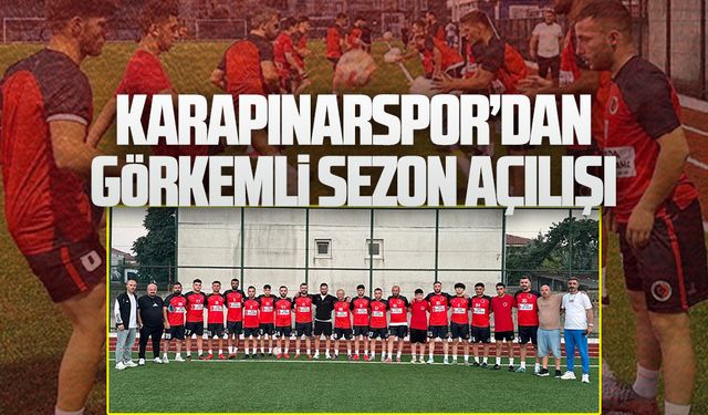 Karapınarspor’dan görkemli sezon açılışı