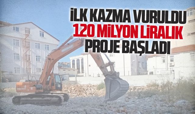 KARSAŞ’ın 120 milyon liralık projesi başladı