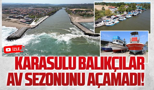 Karasulu balıkçılar, av sezonunu açamadı