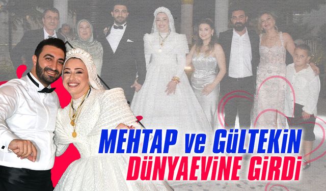 Mehtap ve Gültekin dünyaevine girdi