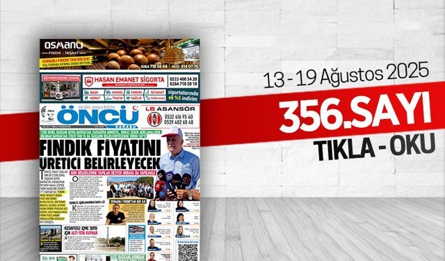 Öncü Karasu Gazetesi 356.sayı