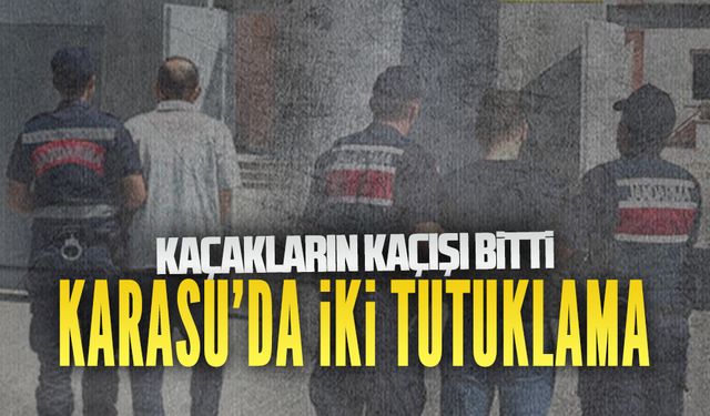 Jandarma Karasu’da iki firarinin peşini bırakmadı
