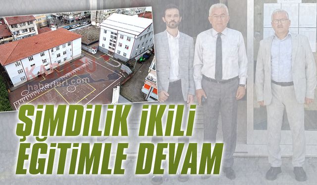 İnönü İlkokulu’nda ikili öğretim başlıyor