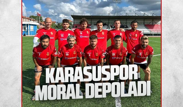 Karasuspor, hazırlık maçında moral depoladı