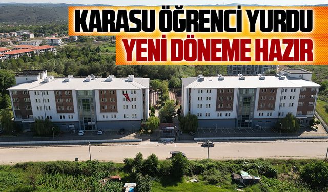 Karasu Öğrenci Yurdu yeni döneme hazır