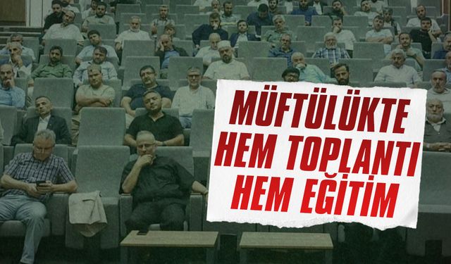 Karasu Müftülüğü’nden aylık toplantı ve afet eğitimi