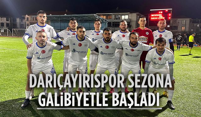 Darıçayırıspor sezona galibiyetle başladı
