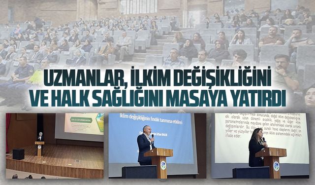 Karasu’da iklim değişikliğinin tarıma ve halk sağlığına etkileri konuşuldu