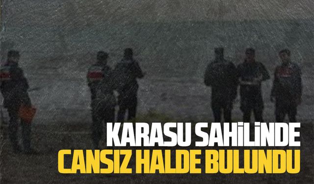 Karasu sahilinde cansız halde bulundu