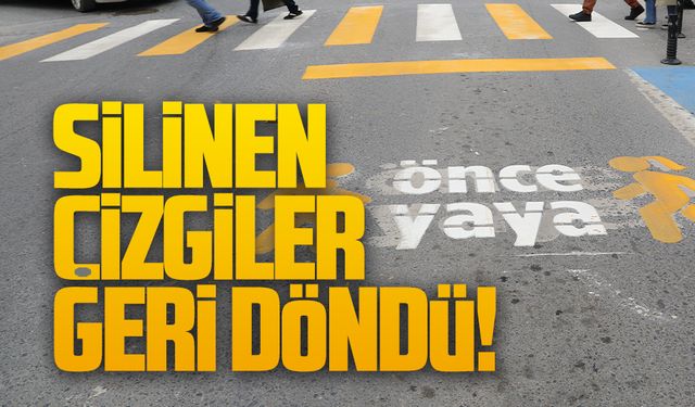 Karasu’da yaya geçitleri boyandı