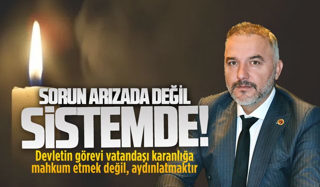 Mithat Kandil, yaşanan elektrik kesintileri hakkında açıklama yaptı