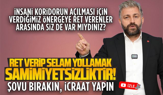 Aksoy, iktidara ve Erdoğan'a seslendi: Şovu bırakın icraat yapın!