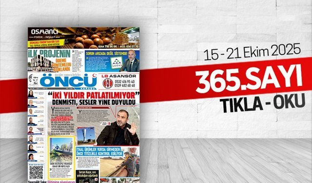 Öncü Karasu Gazetesi 365.sayı