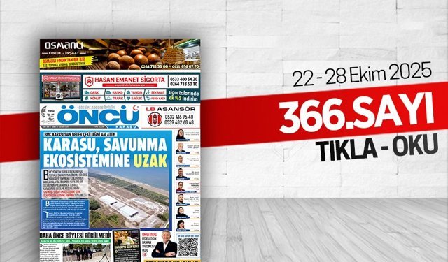 Öncü Karasu Gazetesi 366.sayı