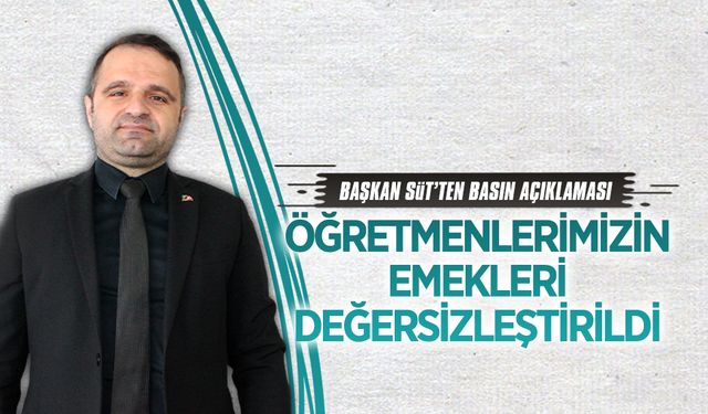 CHP Karasu İlçe Başkanı Aykut Süt’ten 24 Kasım Öğretmenler Günü açıklaması