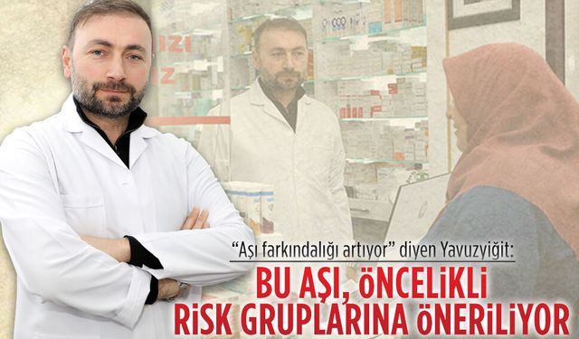Eczacılar Odası Karasu Bölge Temsilcisi Yavuzyiğit’ten grip vakaları ve grip aşısının önemi