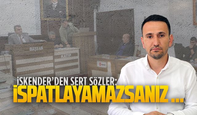 Hakkı İskender, gergin geçen meclis toplantısının ardından açıklamada bulundu