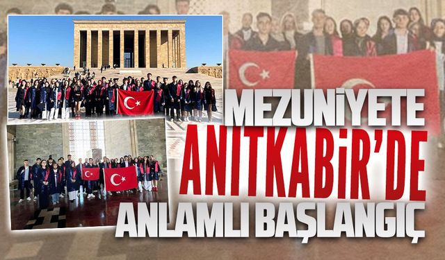 Karasu Atatürk Anadolu Lisesi öğrencilerinden Anıtkabir’e anlamlı ziyaret