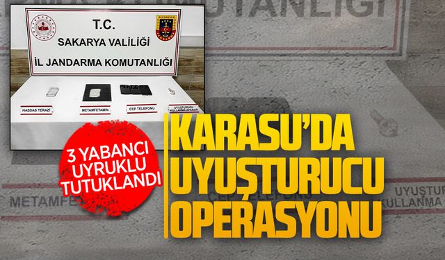 Karasu’da zehir tacirleri bir bir yakalanıyor