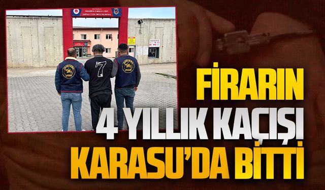 20 suçtan aranan firari Karasu’da yakalandı