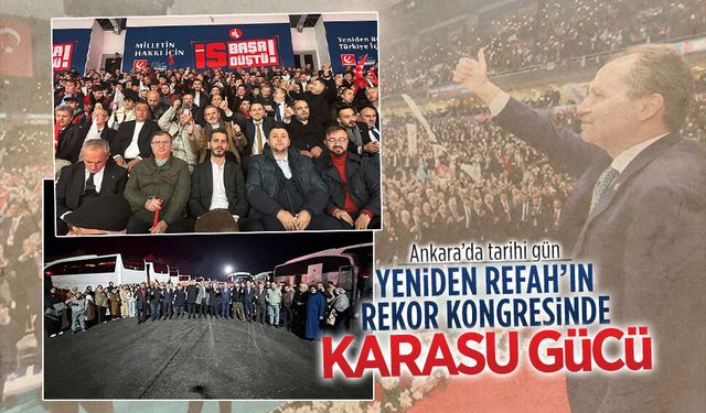 Yeniden Refah Partisi Karasu’dan büyük kongreye yoğun ilgi