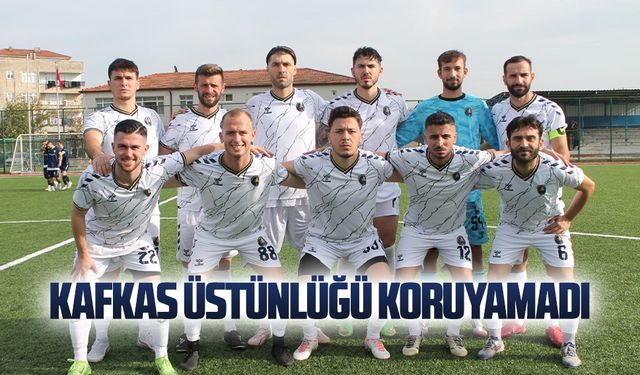 Kafkas üstünlüğü koruyamadı