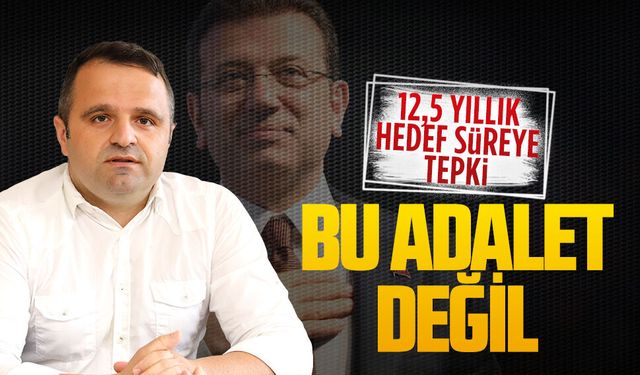 CHP Karasu İlçe Başkanı Aykut Süt’ten İmamoğlu davasına tepki