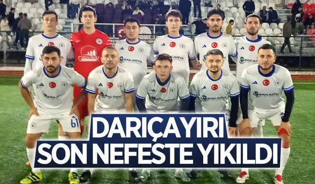 Darıçayırı son nefeste yıkıldı