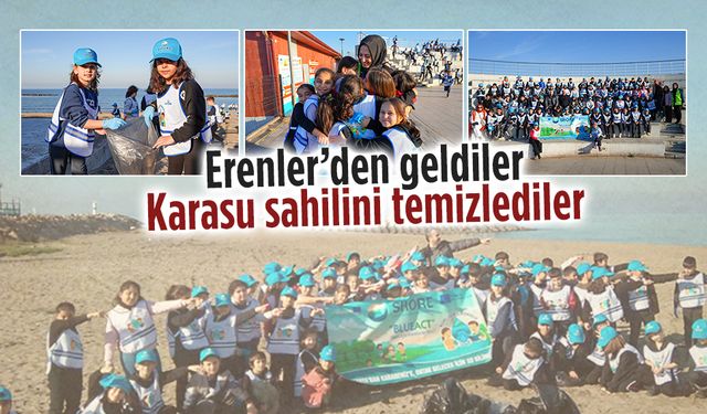 Erenler Küpçüler İlkokulu’ndan Karasu’da çevre duyarlılığı etkinliği